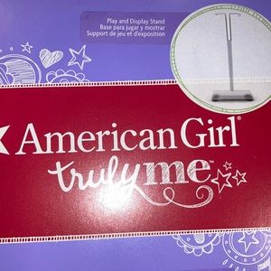 American girl display stand
